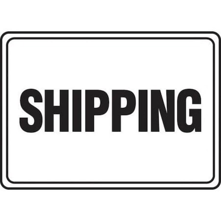 Accuform SAFETY SIGN SHIPPING AND RECEIVING MVHR572VS MVHR572VS